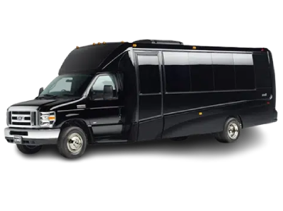 23-passenger executive mini bus luxury transportation in Dallas–Fort Worth
